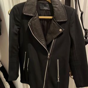 Dolce Vita black wool coat